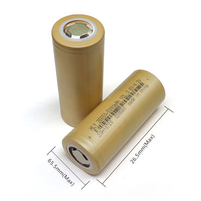 Bateria litowo-jonowa CE NCM 5000 mAh 26650 Baterie litowo-jonowe o dużej gęstości mocy