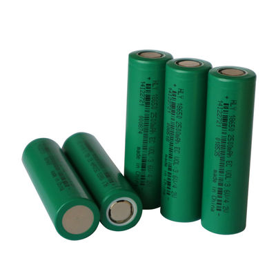 Mały rozmiar 18650 3,6 V 18650 bateria 2500 mAh Bateria litowo-jonowa FCC