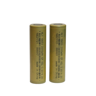 Przechowywanie energii 500 razy Akumulator solarny 3,6 V 2000 mAh 18650