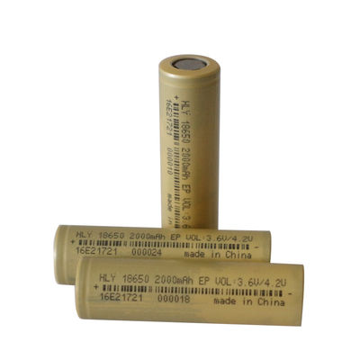 500-krotny akumulator o dużej mocy 2000 mAh 18650 ogniw baterii do elektroniki użytkowej