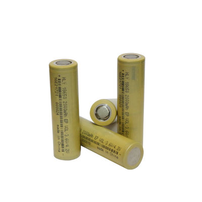 Magazynowanie energii Li Ion 2000mah 18650 Akumulator KC CE BIS