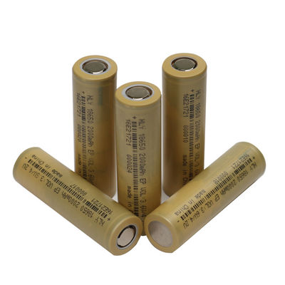 Cylindryczna bateria litowo-jonowa 18650 3.6 v 2000 mAh akumulator FCC