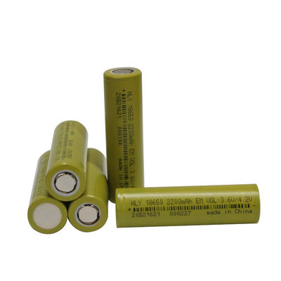 Akumulator 3,6 V Li Ion 2200 mah 18650 Akumulator OEM ODM o wysokim poziomie bezpieczeństwa