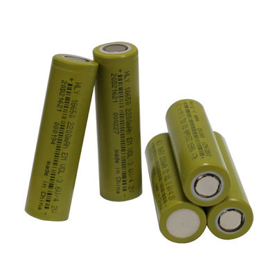 Akumulator litowo-jonowy o dużej mocy 2200 mAh 18650 3,6 V 500 cykli