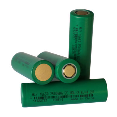 Akumulator litowo-jonowy o dużej mocy 18650 3,6 V 2500 mAh ogniw do latarki