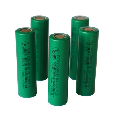 Akumulator litowo-jonowy o dużej mocy 18650 3,6 V 2500 mAh ogniw do latarki