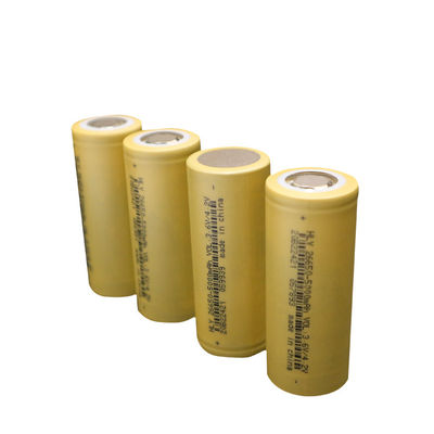 Długi cykl życia 26650 litowe cylindryczne ogniwa akumulatorowe 3,6 V 5000 mAh Akumulator