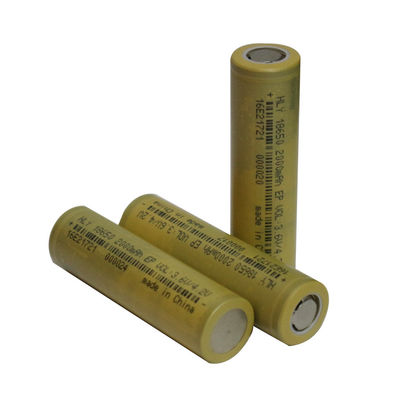 18650 3,6 V 2000 mAh Akumulatorowe ogniwa słoneczne do elektroniki domowej / Ebike