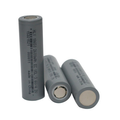 Wysoka pojemność 0.5C 2600mah 18650 Bateria 3.6V Długi cykl życia