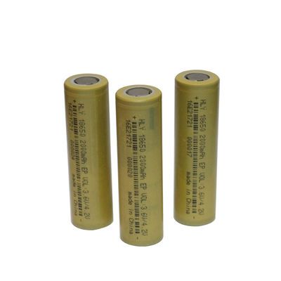 Przechowywanie energii 500 razy Akumulator solarny 3,6 V 2000 mAh 18650