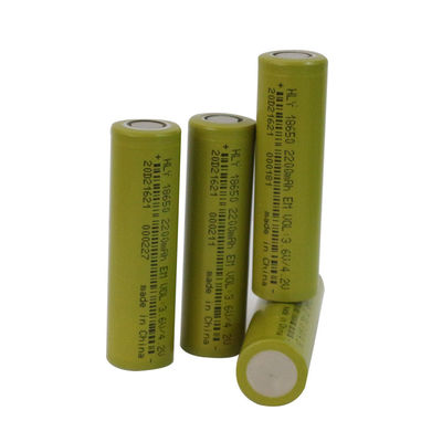 Bateria o długim cyklu życia 18650, bateria litowa 3,6 V 2200 mAh
