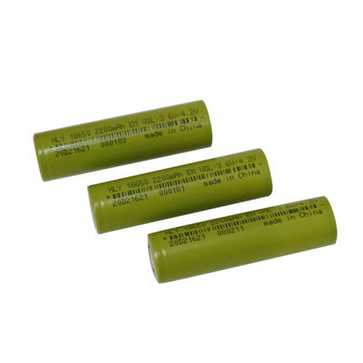 FCC 18650 Akumulator litowo-jonowy 2200 mAh Wysoka szybkość rozładowania