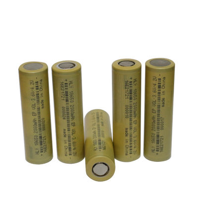 Wysoka wydajność 18650 Bateria litowo-jonowa 2000 mAh 3,6 V do pojazdów elektrycznych